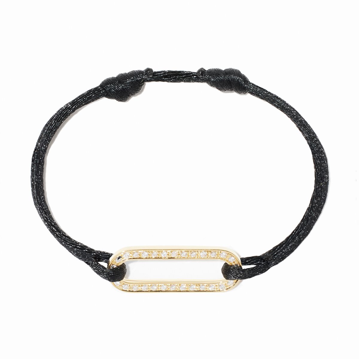 Maillon L cord bracelet