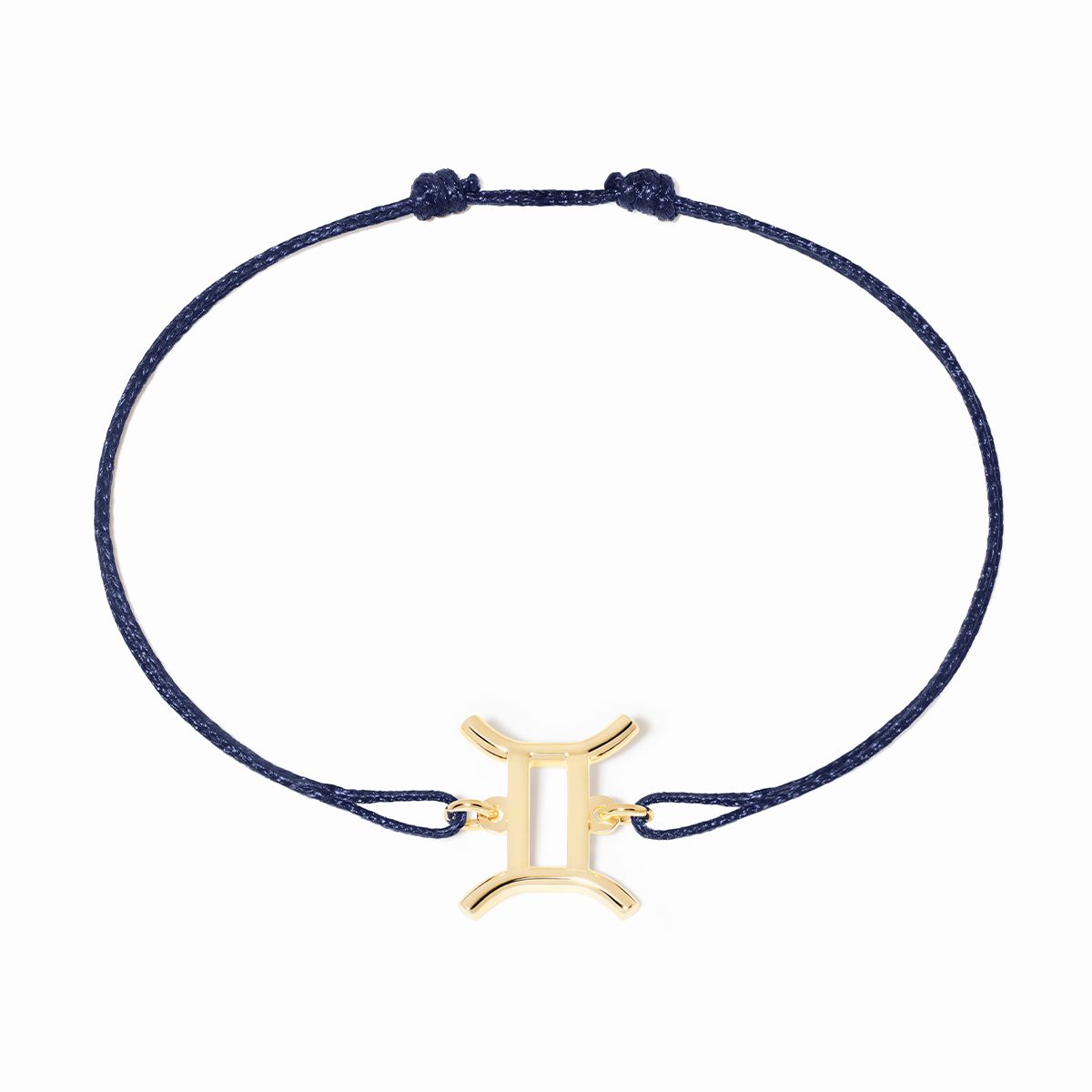 Bracelet cordon Gémeaux