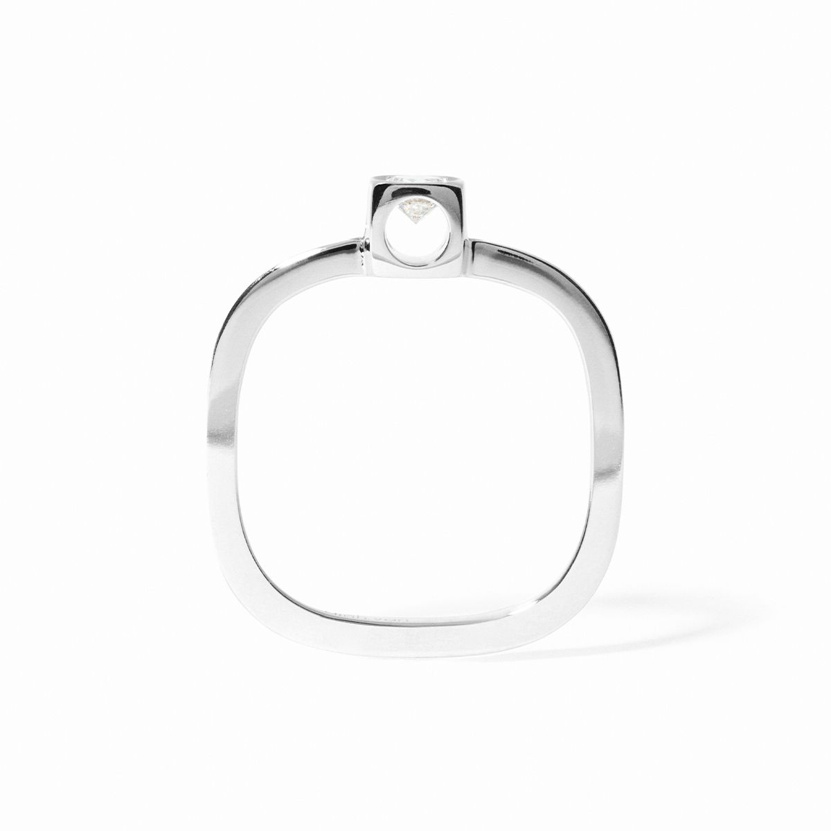 Bague Le Cube Diamant petit modèle