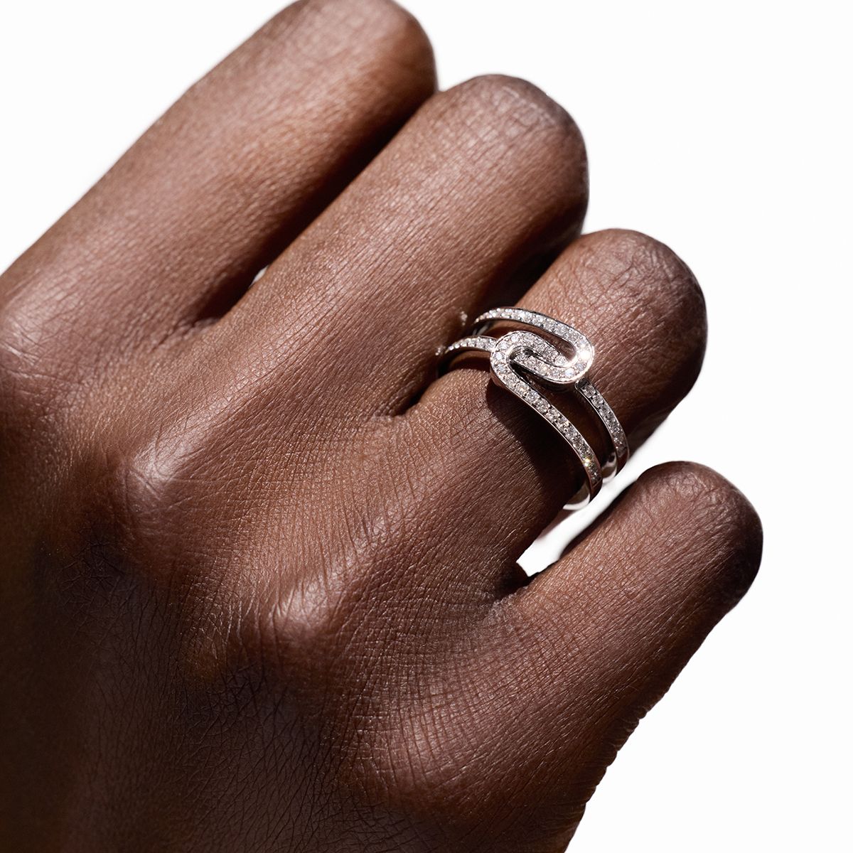 Bague Maillon Star petit modèle