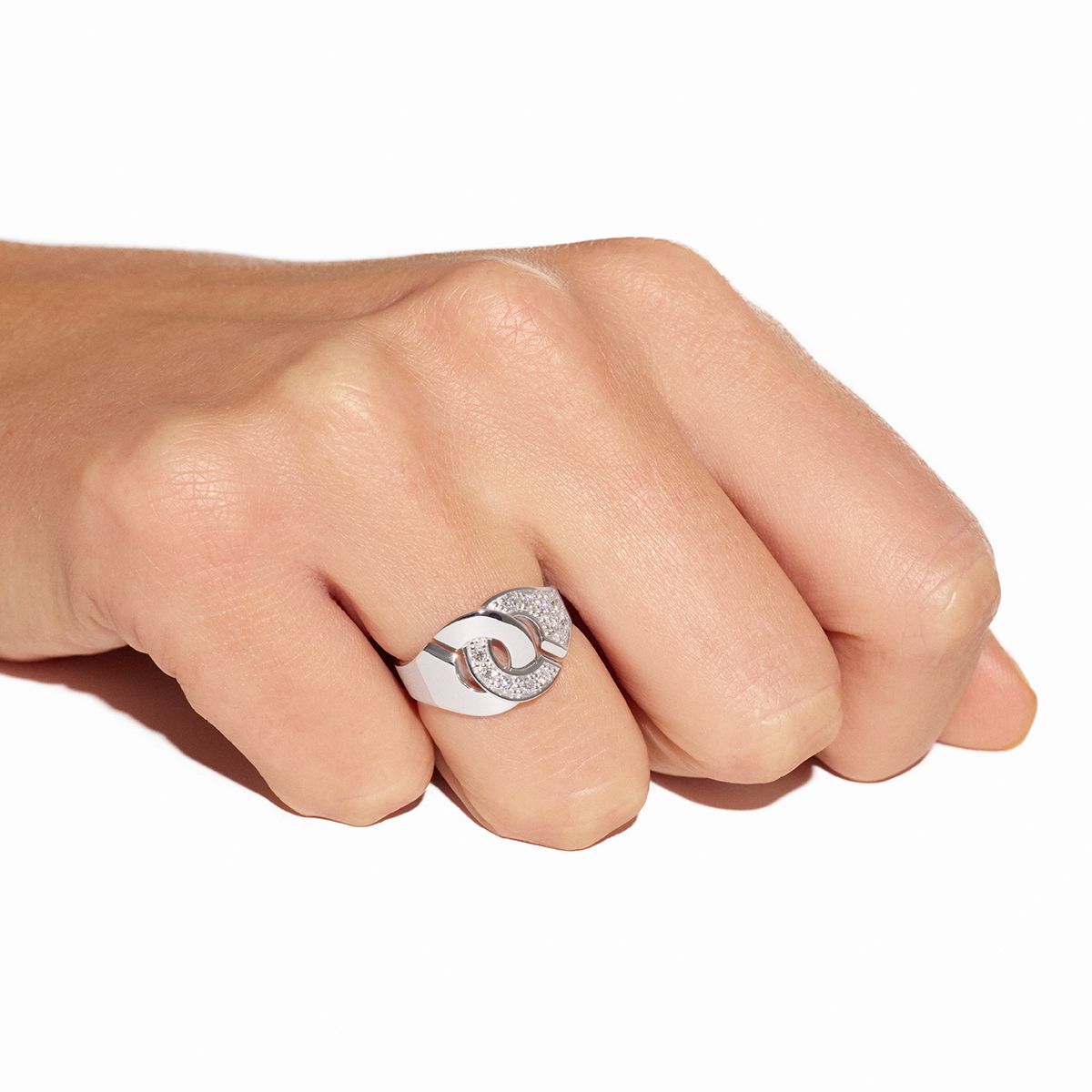 Bague Menottes dinh van moyen modèle