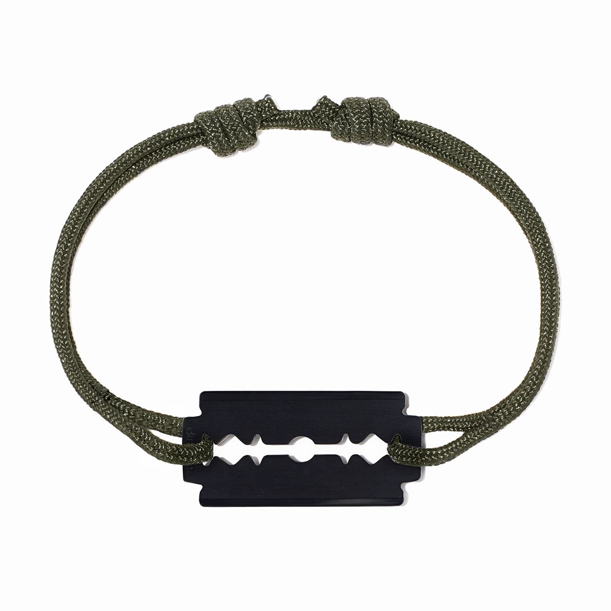 Bracelet sur cordon Lame de rasoir moyen modèle