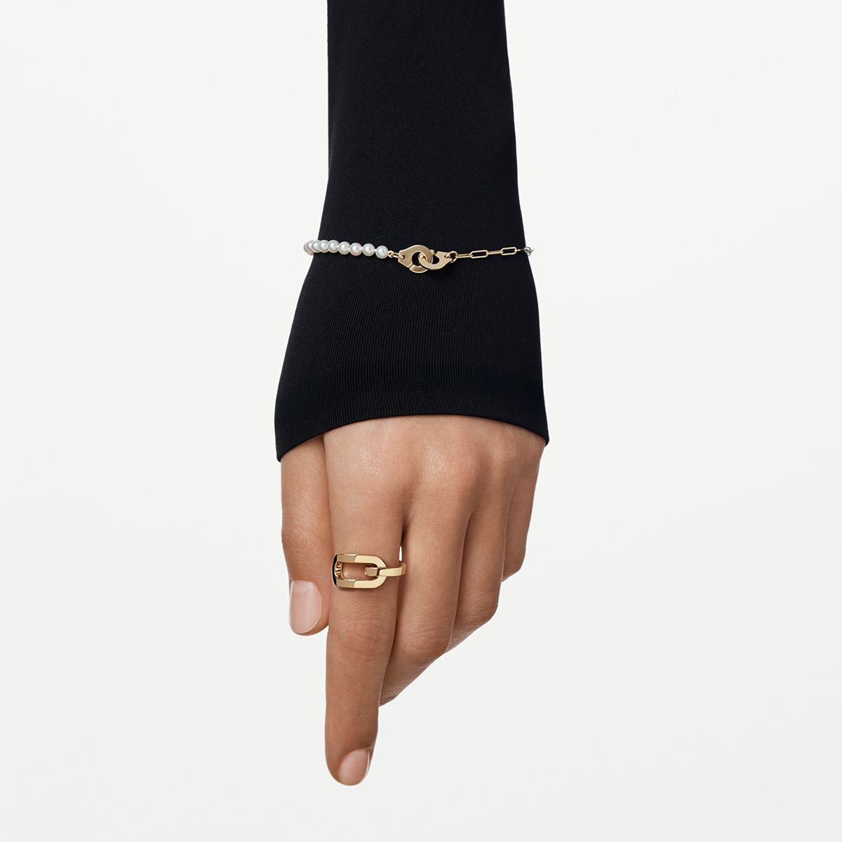 Bracelet de perles Menottes dinh van XS