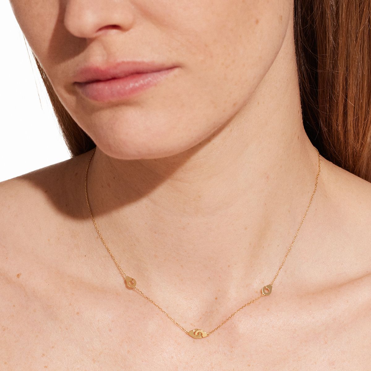 Collier Menottes dinh van multi-motifs