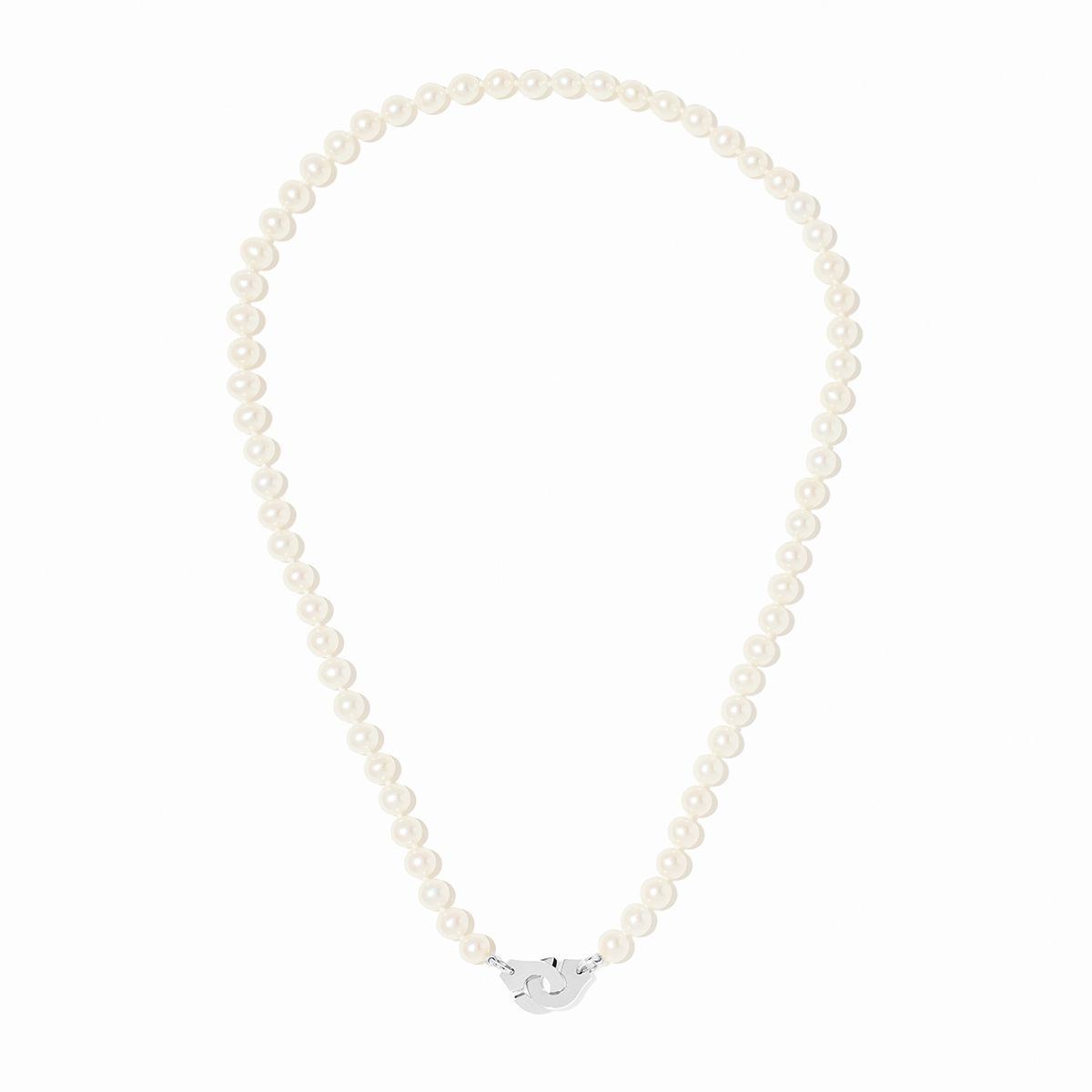 Collier de perles Menottes dinh van petit modèle