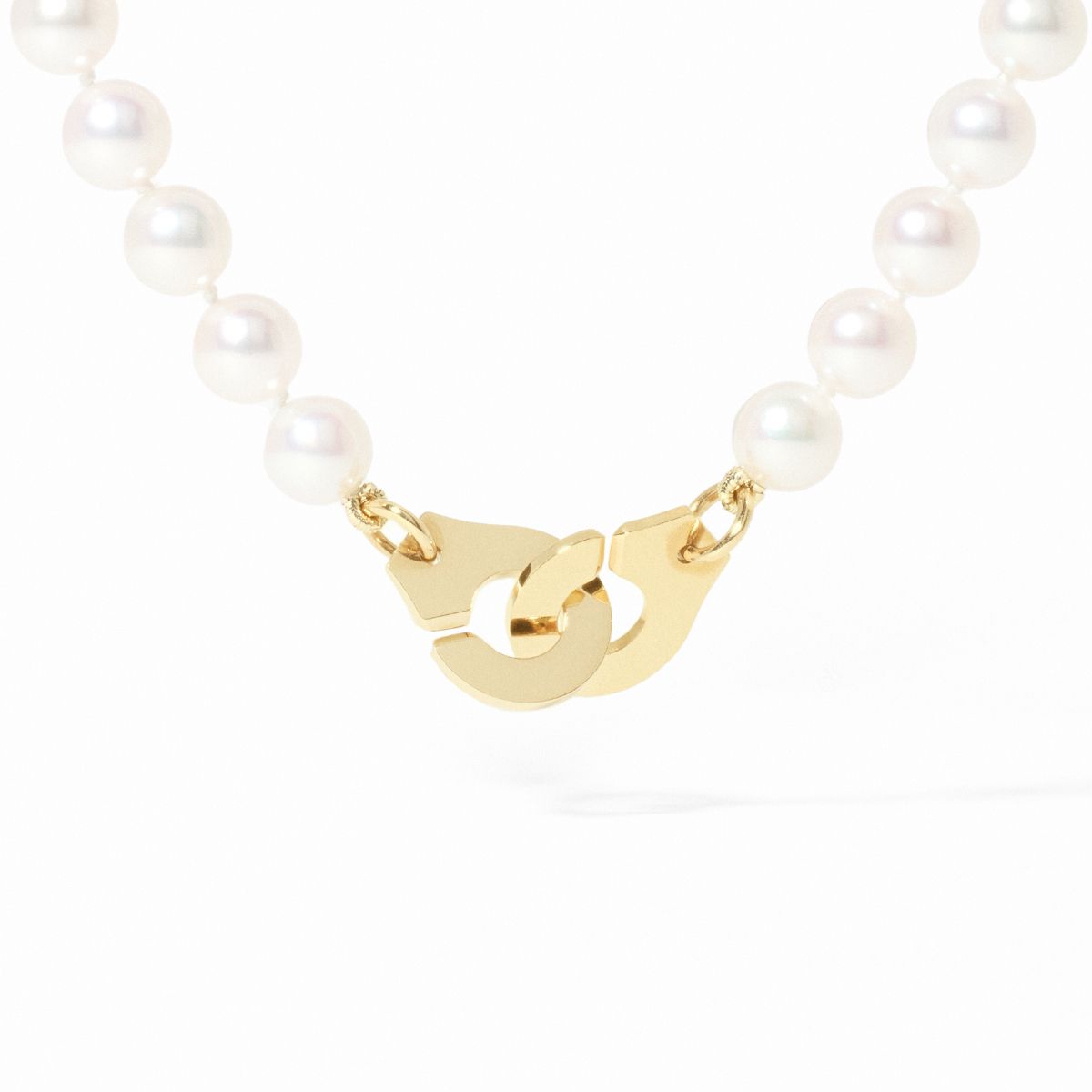 Collier de perles Menottes dinh van moyen modèle