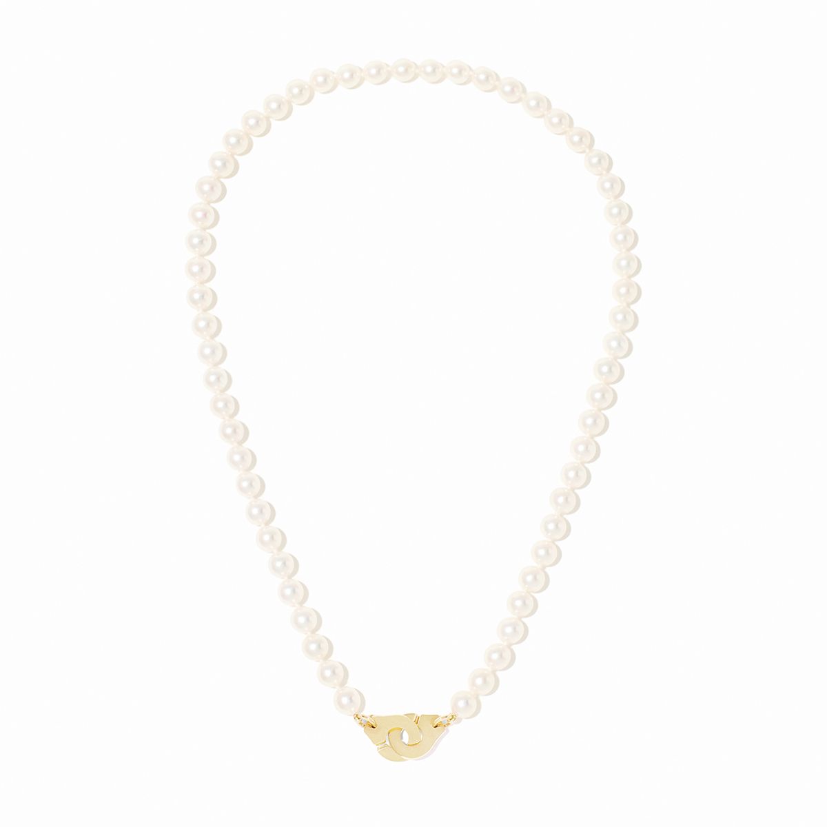 Collier de perles Menottes dinh van moyen modèle