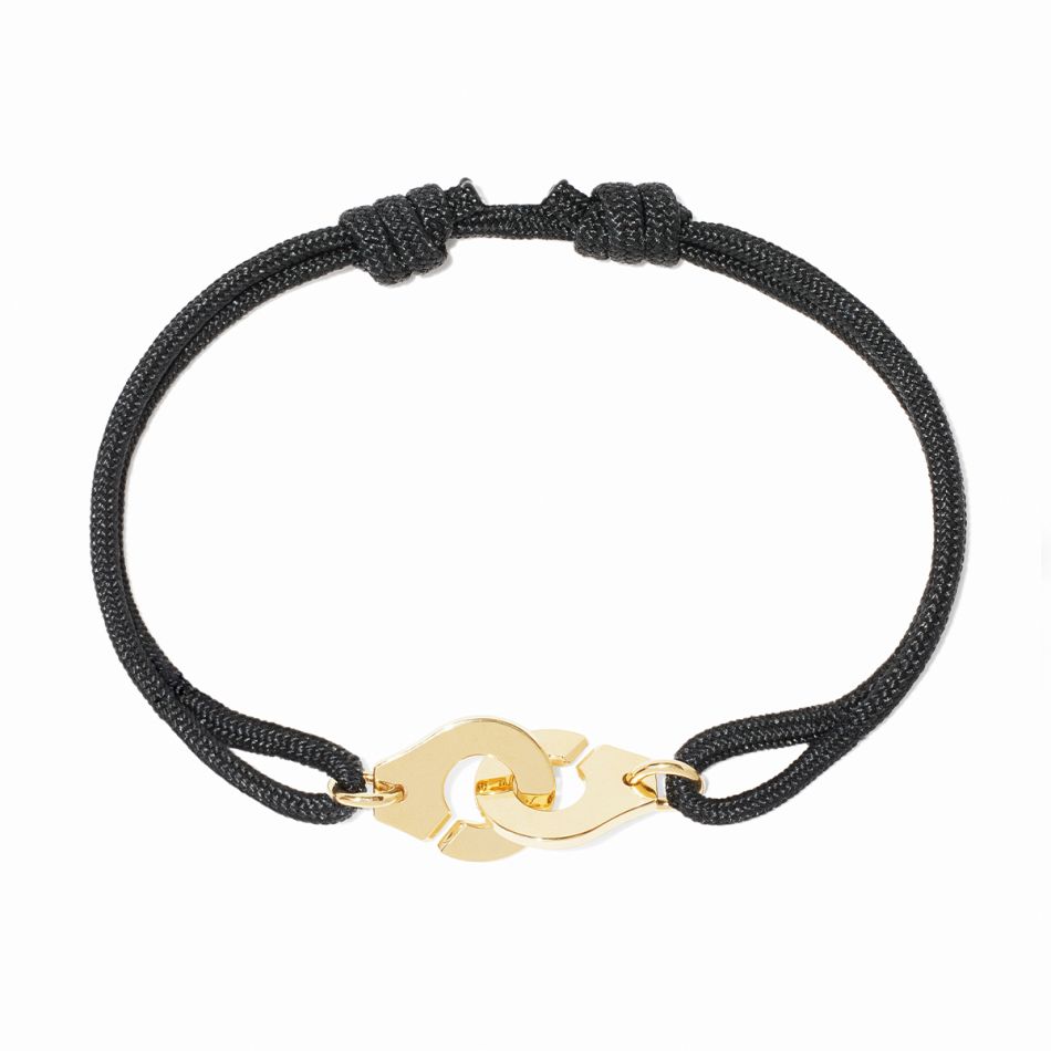 Bracelet sur cordon Menottes dinh van petit modèle