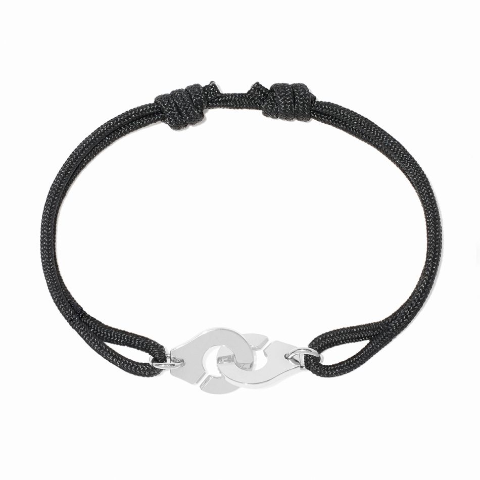 Bracelet sur cordon Menottes dinh van petit modèle
