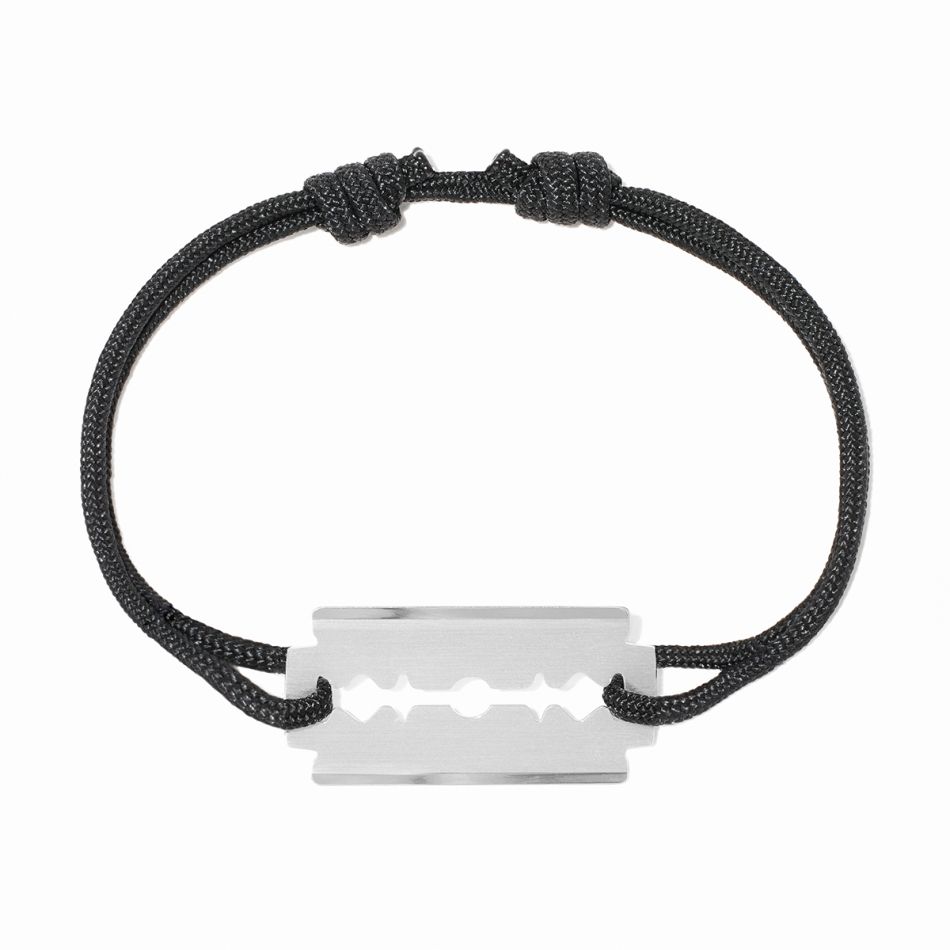 Lame de Rasoir cord bracelet MM