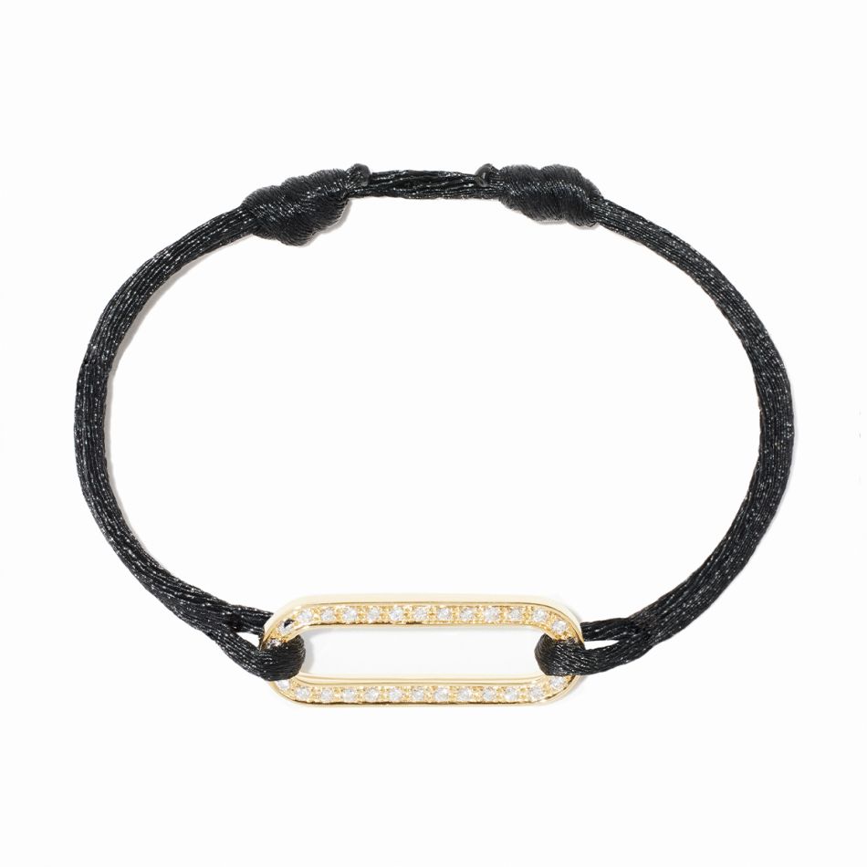 Bracelet sur cordon Maillon L 