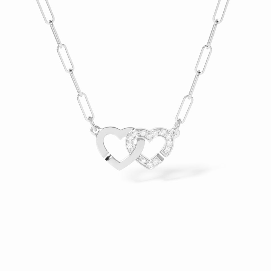 Collier Double Cœurs XS