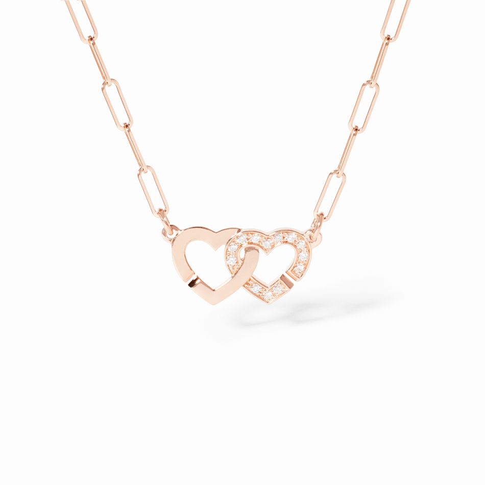 Collar Double Cœurs R9